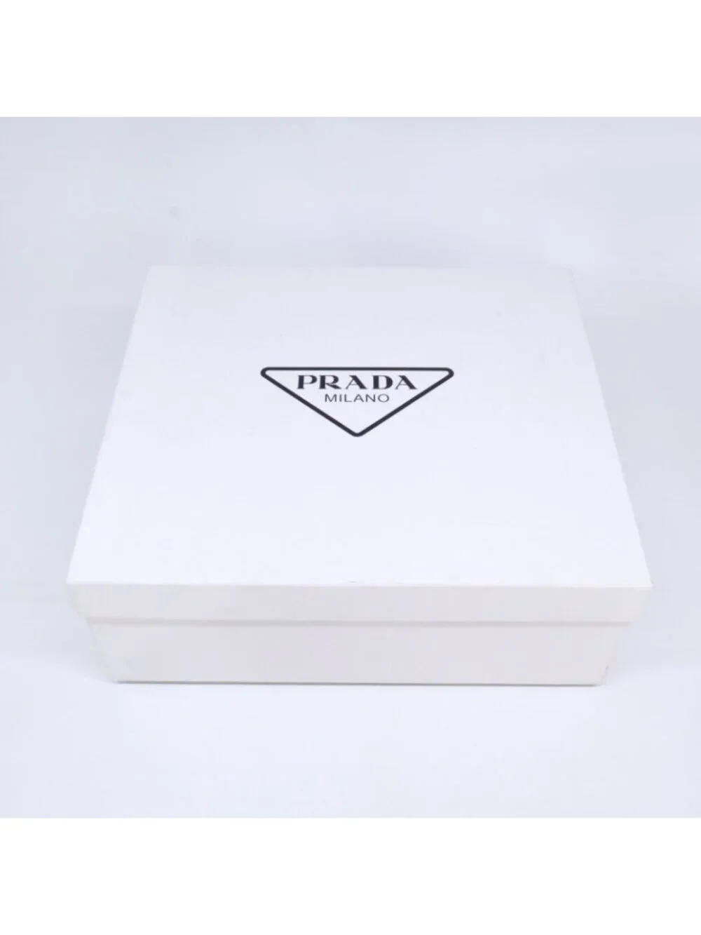Prada Monolith Rubber Triangle Plate Sandals